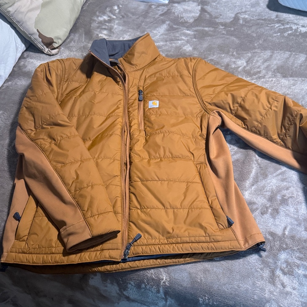 Carhartt Tan Quilted Jacket